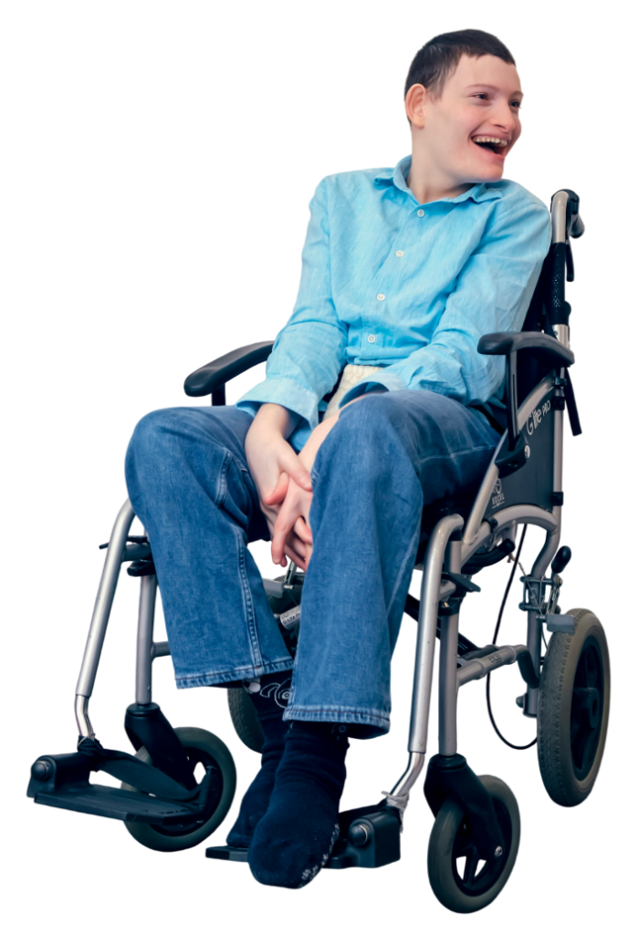 disabled on wheelchair